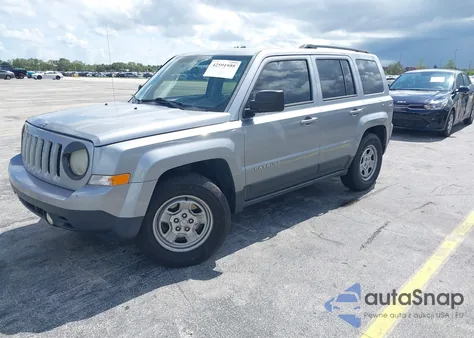 2015 Jeep Patriot Sport z USA, uszkodzony, nr VIN 1C4NJPBA5FD125997